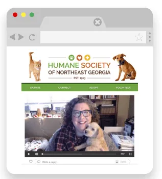 Cultivate Donors in a Virtual World with Video Emails