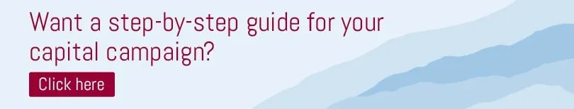 Want a step by step guide for your next capital campaign?