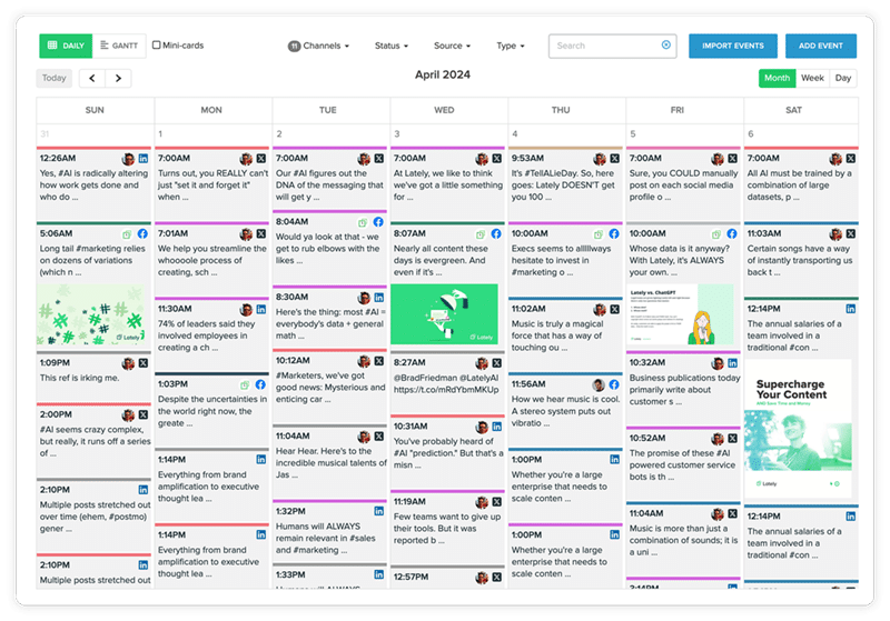 Lately AI tool for nonprofits