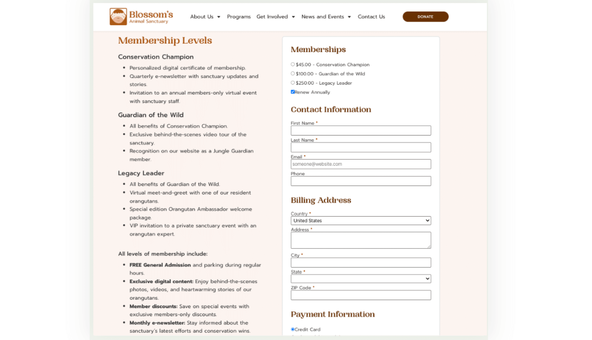 membership management for nonprofits