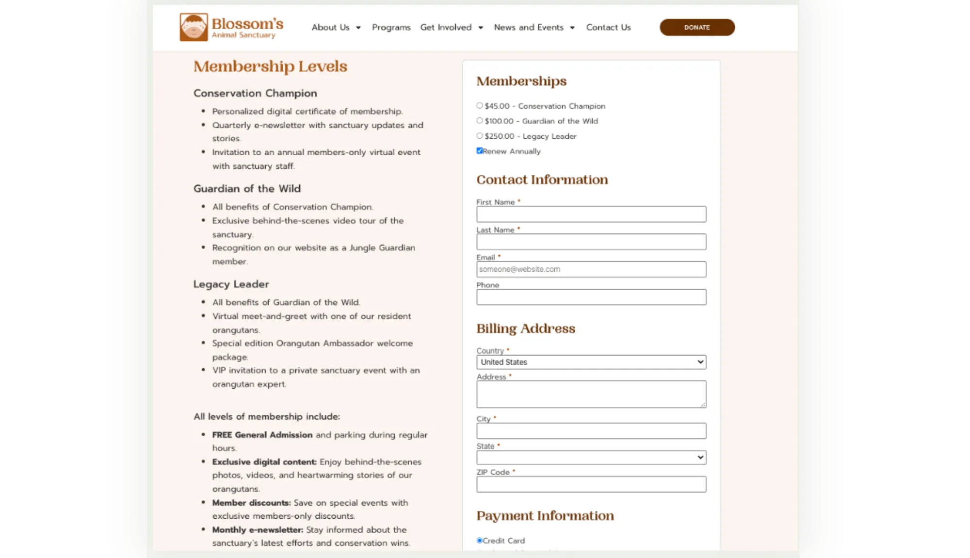 membership management for nonprofits