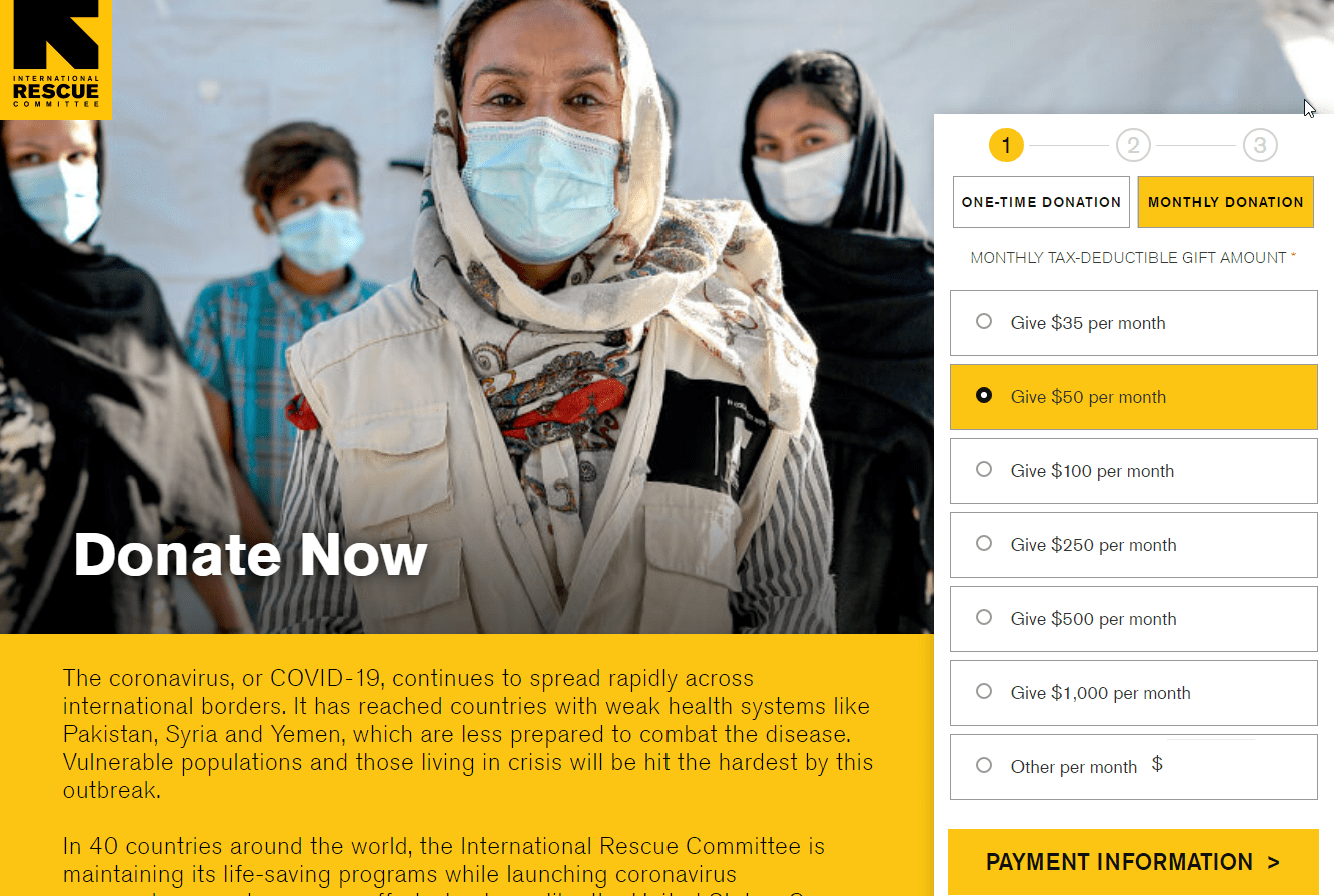 international rescue committee image