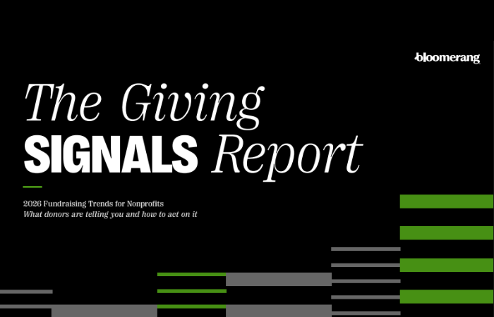 Cover of The Giving Signals Report
