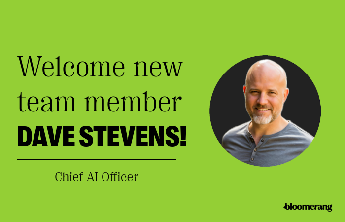 Bloomerang Names Dave Stevens Chief AI Officer