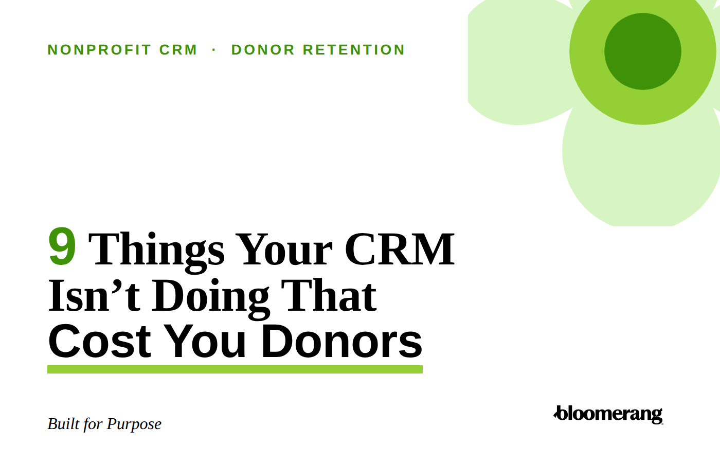 9 Things Your CRM Isn't Doing That Cost You Donors