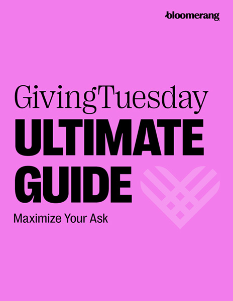 GivingTuesday Ultimate Guide eBook cover