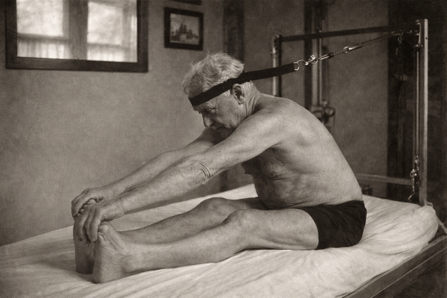 Foto von einem Pilatesstudio aus der Vergangenheit