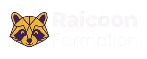 Logo Raicoon Formation : organisme de formation IA et transition numérique pour TPE, restaurants et tourisme en Nouvelle-Aquitaine.