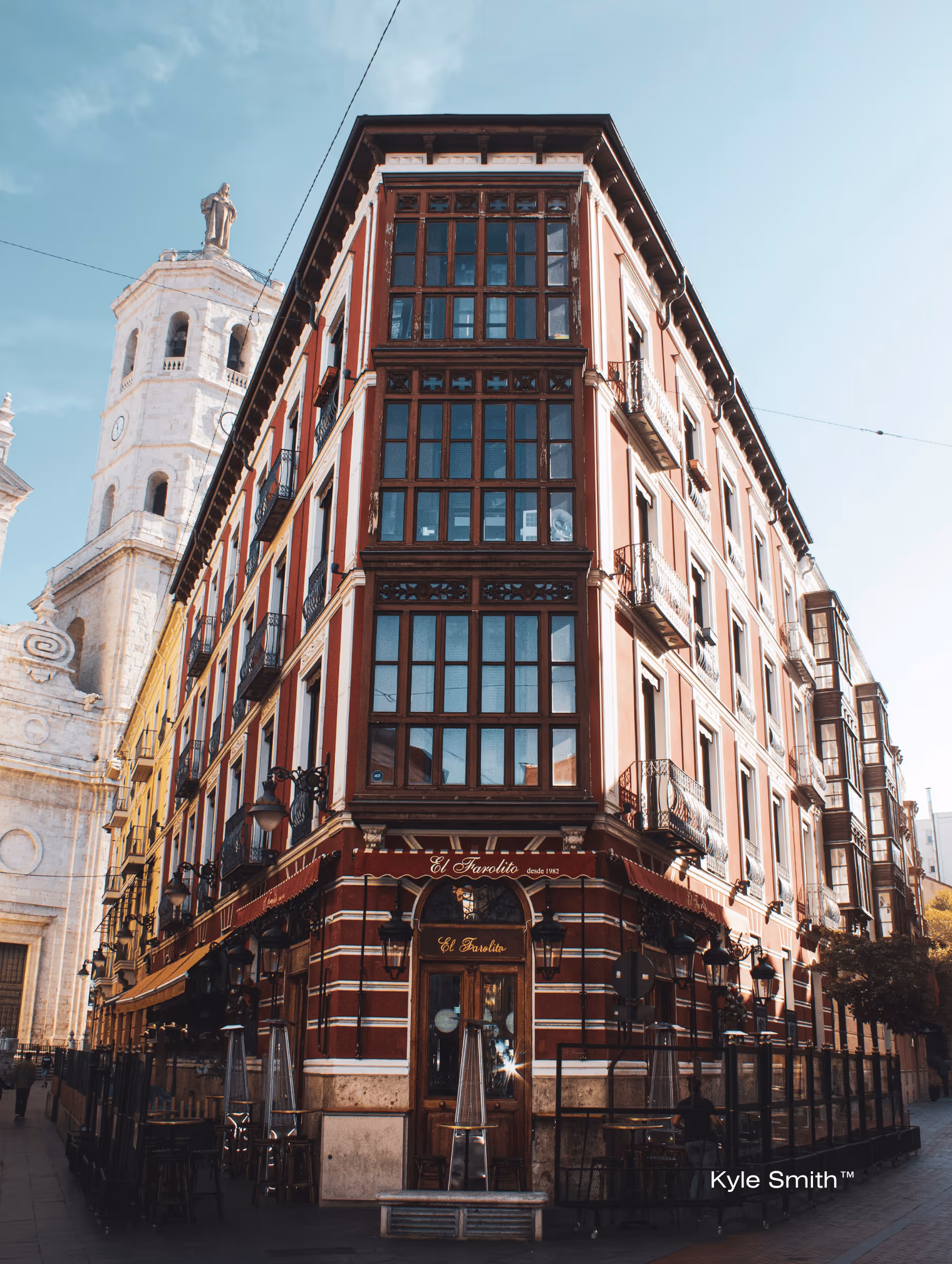 A four-story building representing established business operations and the foundation of founding a full-service agency
