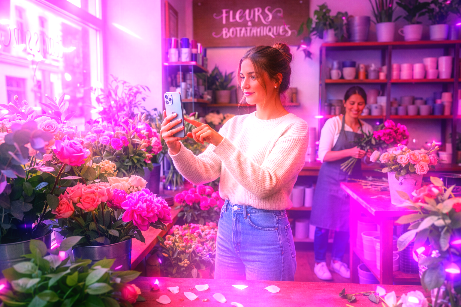 prise de photo pour du contenu client