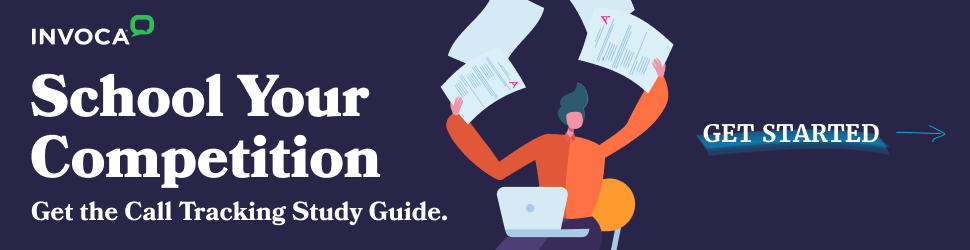 The Invoca call tracking study guide is the best way to learn all about how call tracking and analytics works. Download it now.
