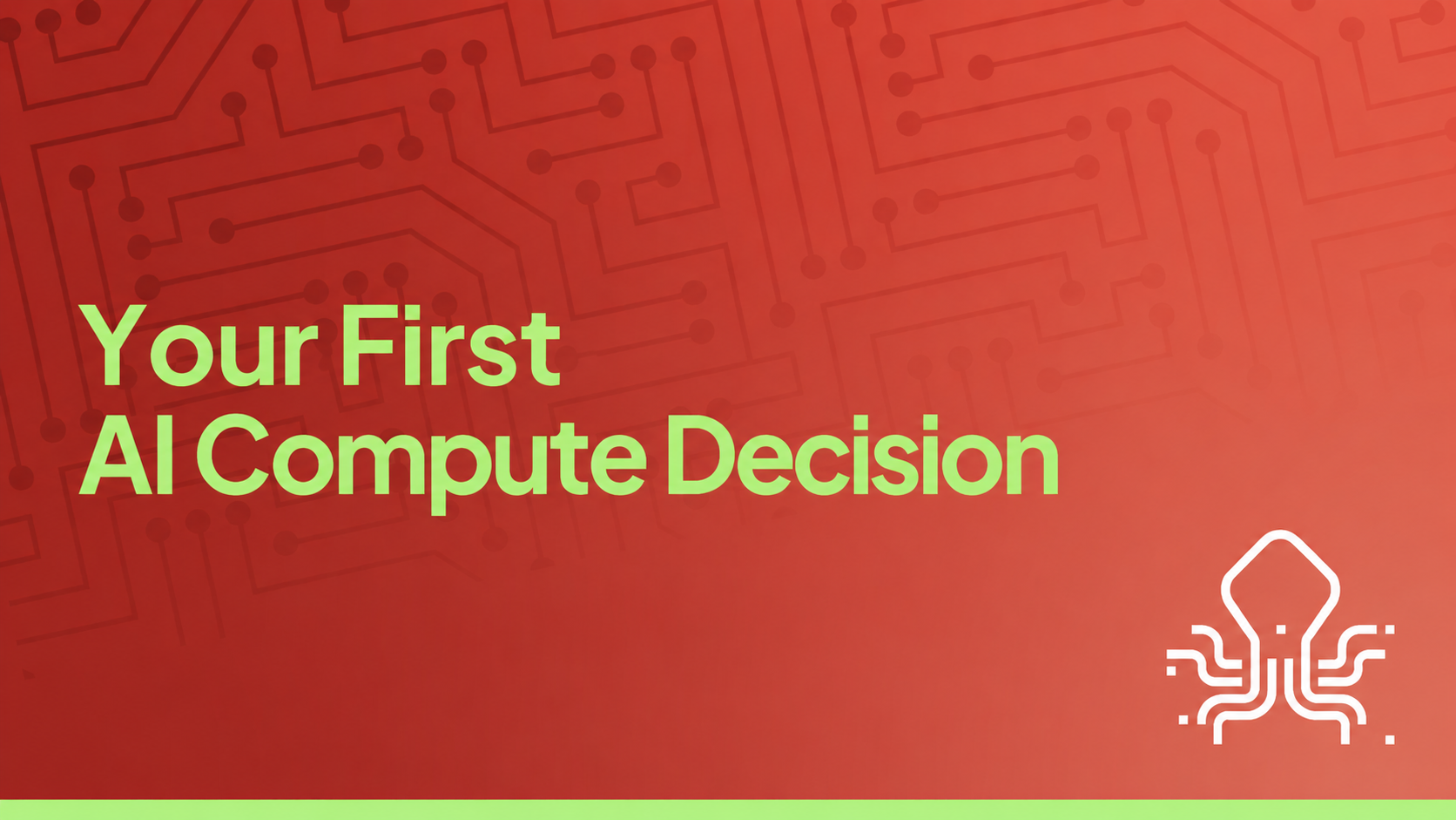 Your first AI compute decision: Should you Buy, Rent, or Pay-Per-Use GPUs? Stop paying for idle time—optimize your OpEx/CapEx based on utilization.