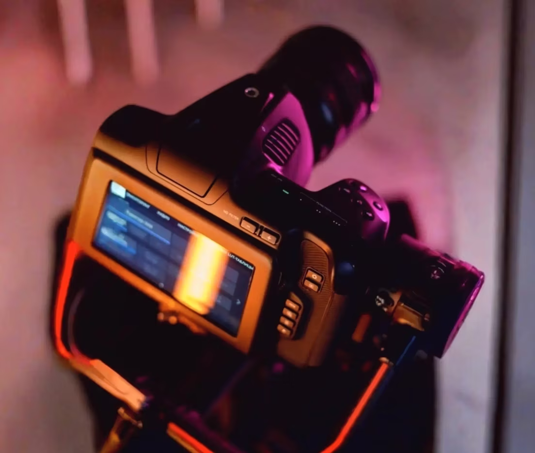 image of studio environment for a mobile gaming