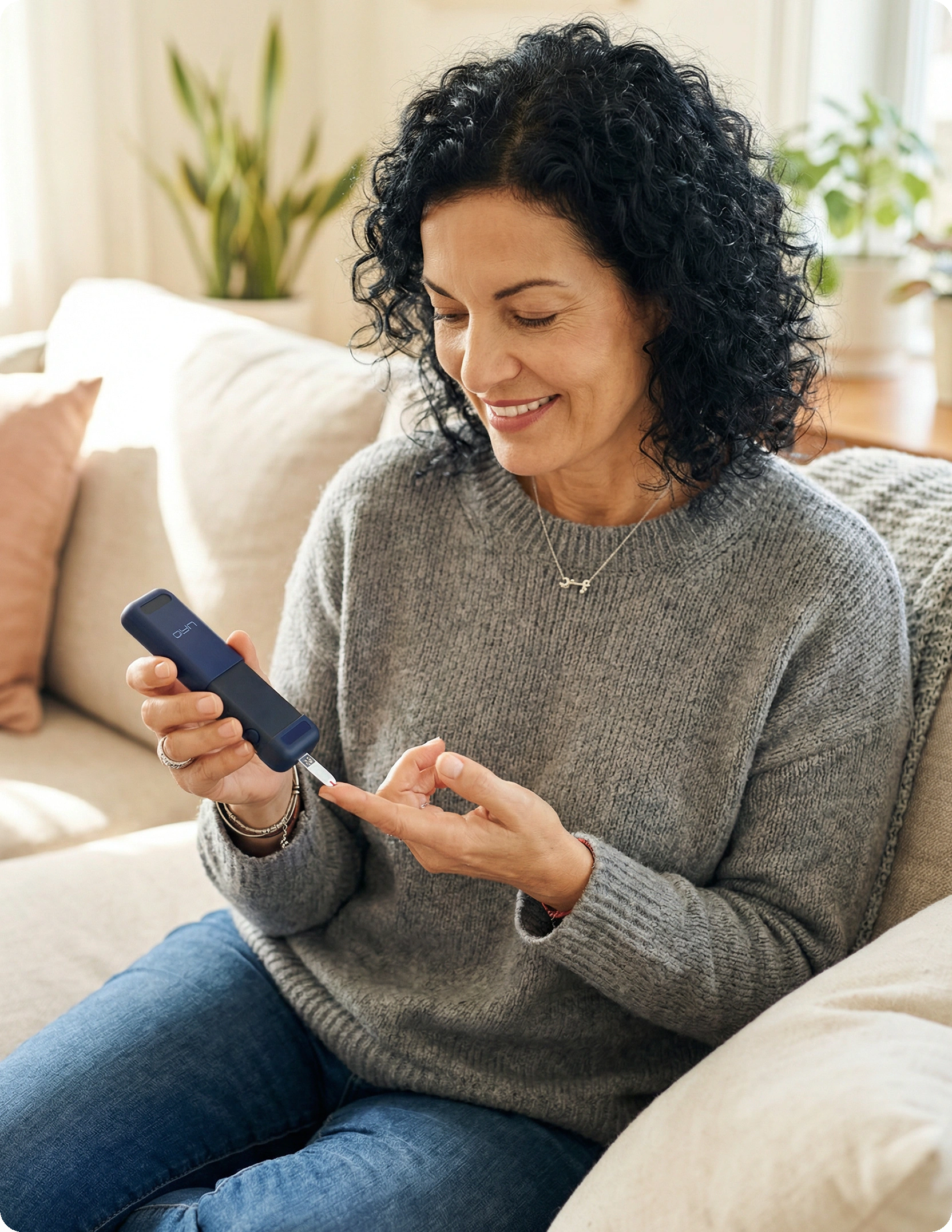 Aalto mobile app UI with two home listings and a title at the top saying 12 new matches