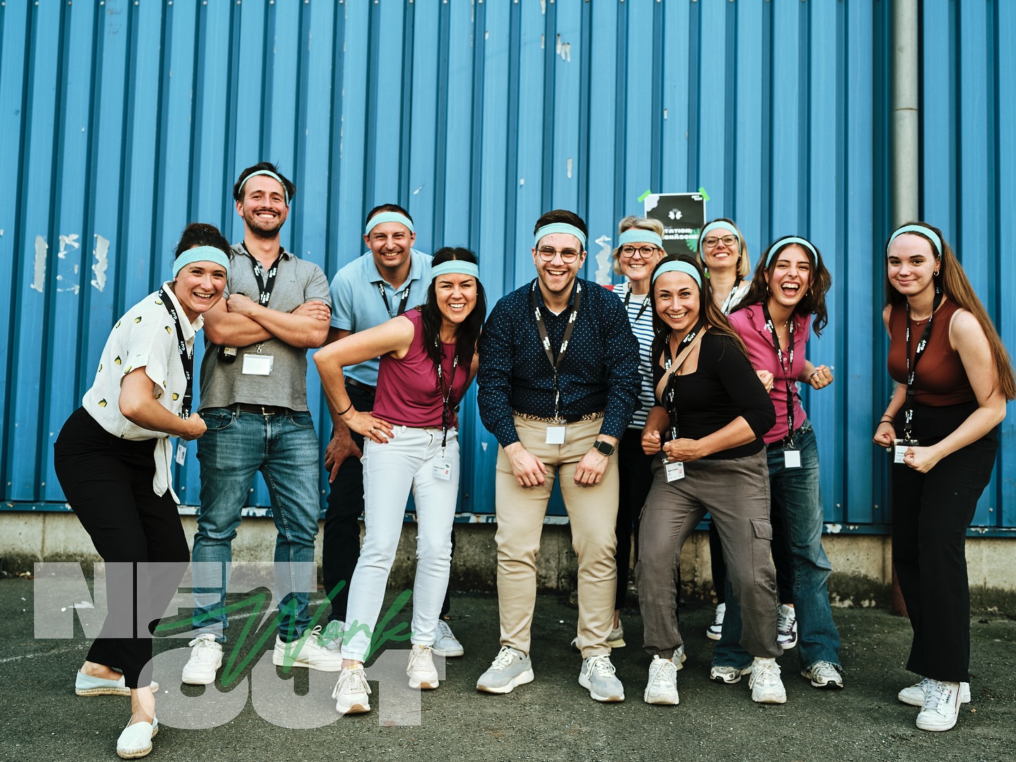 Team bei der Olympiade