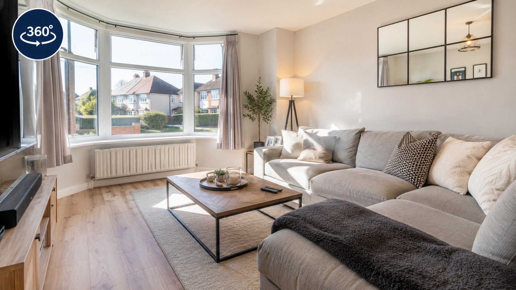 We Now Offer 360° Virtual Walkthroughs on Every Property We Sell and Let