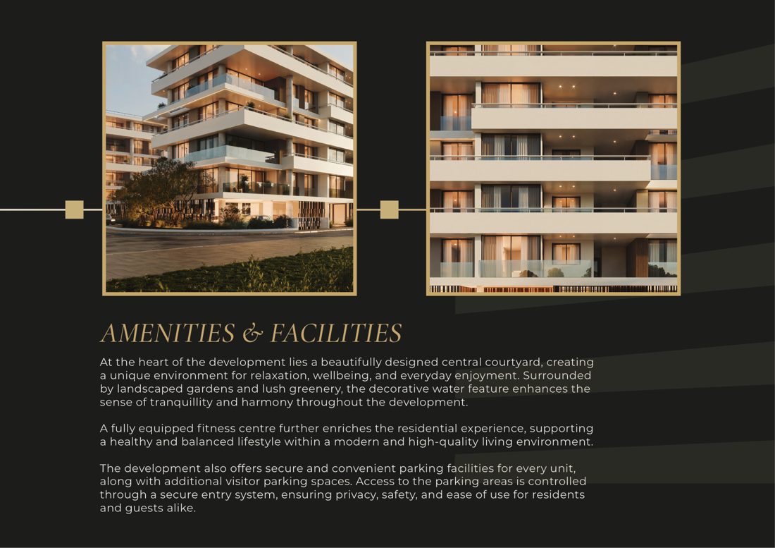 Brochure amenities page