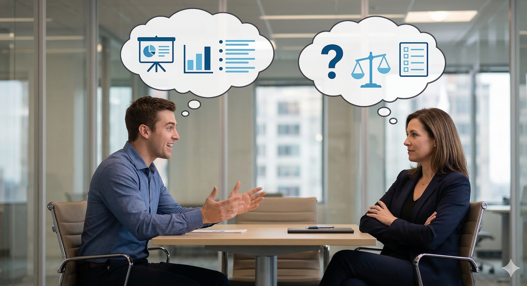 The mindset misalignment between sellers and buyers