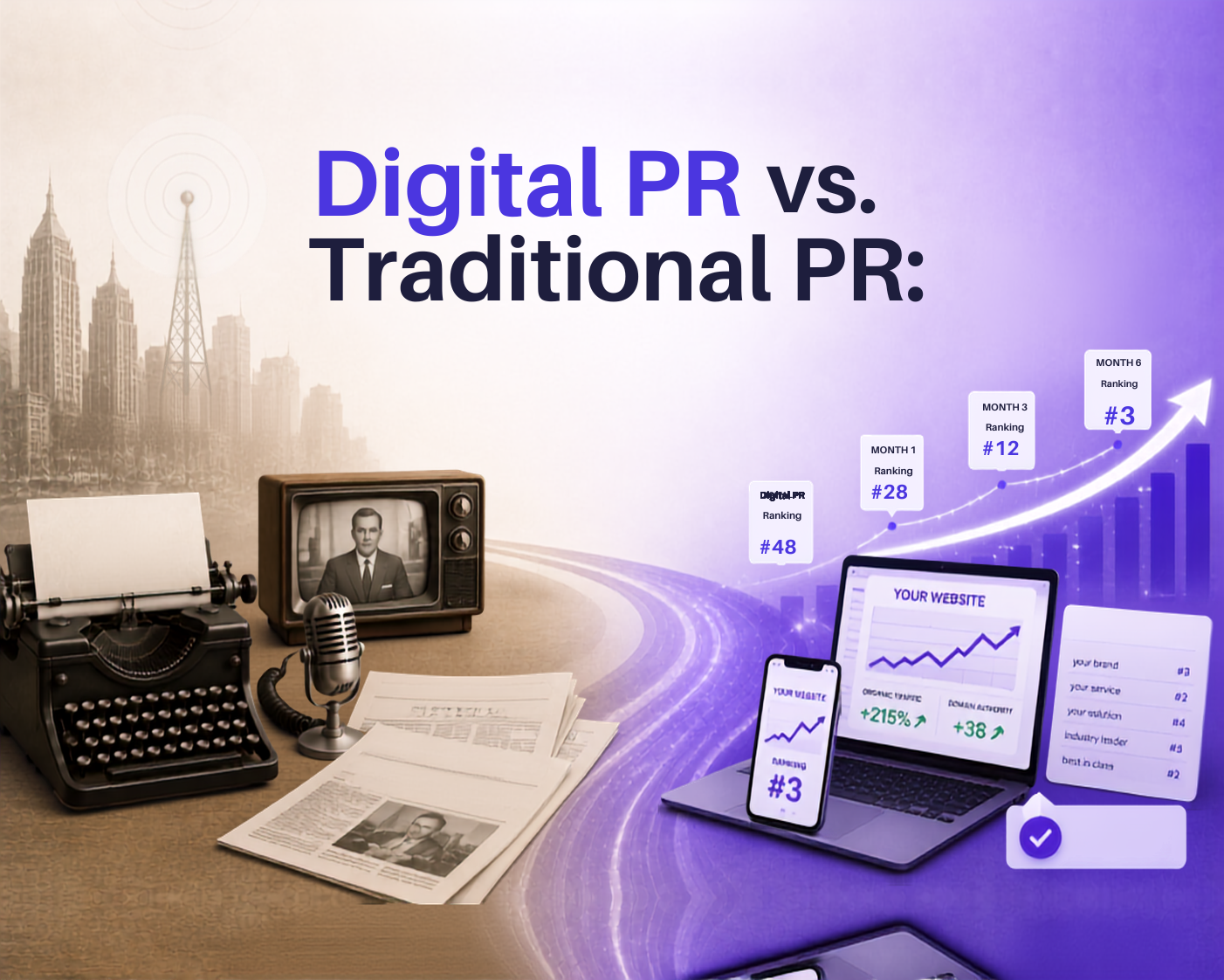 Digital PR VS traditional PR