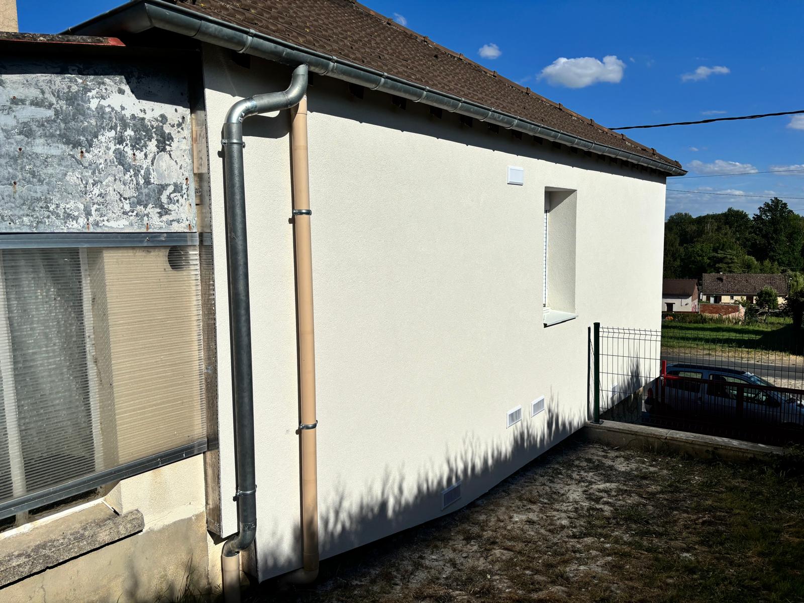 Isolation des murs par l'extérieur (ITE) sous enduit