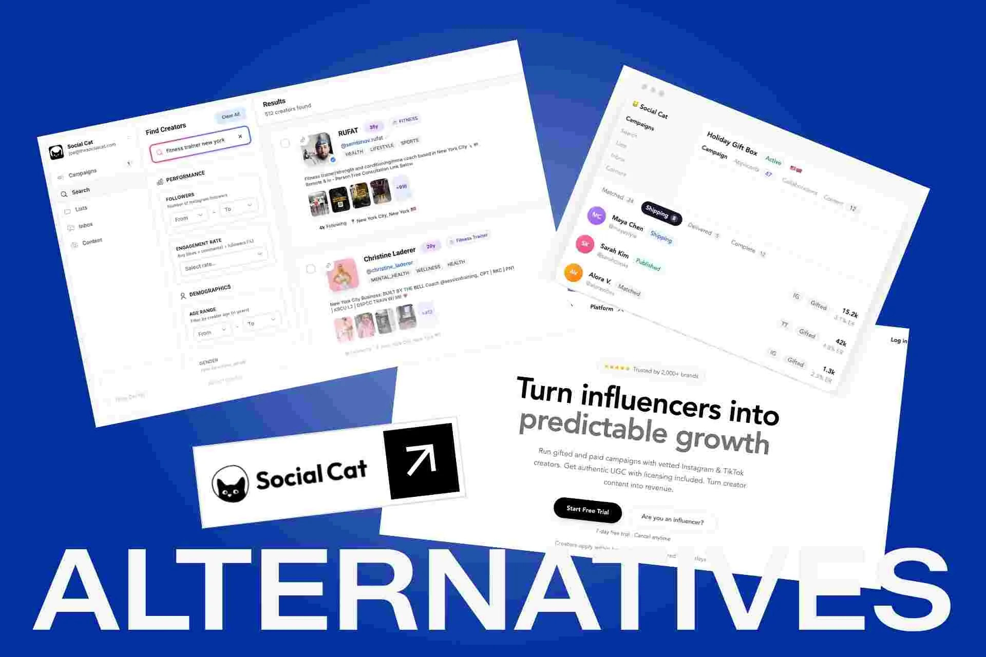 10 Best Social Cat Alternatives for Influencer Marketing