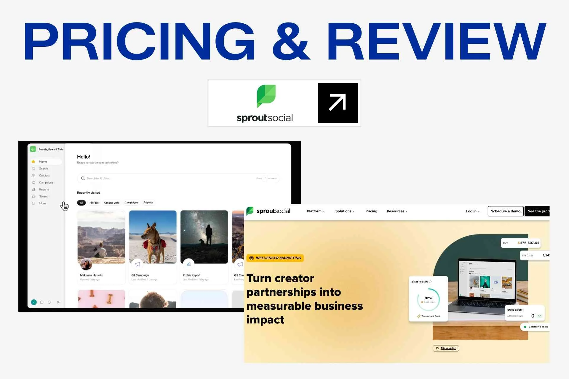 Sprout Social Pricing and Review