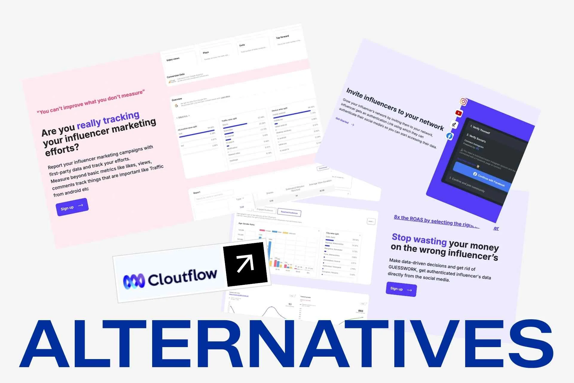 10 Best Cloutflow Alternatives for Influencer Marketing