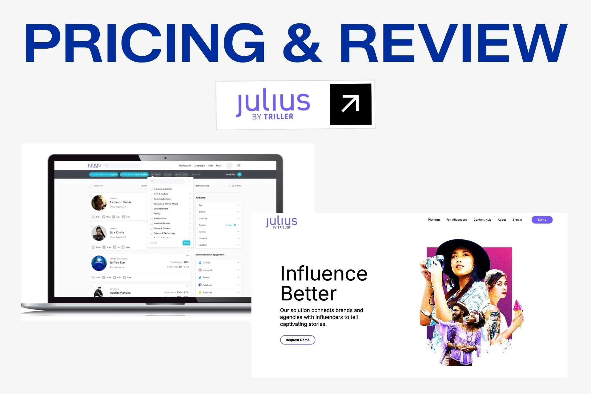 Julius Pricing and Review