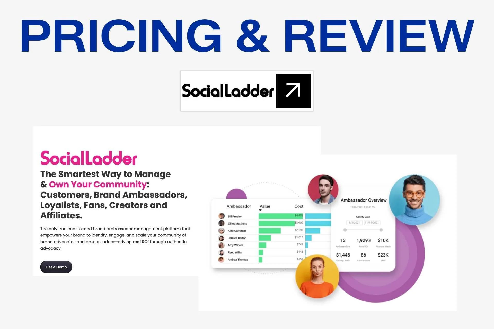 SocialLadder Preisgestaltung und Bewertung