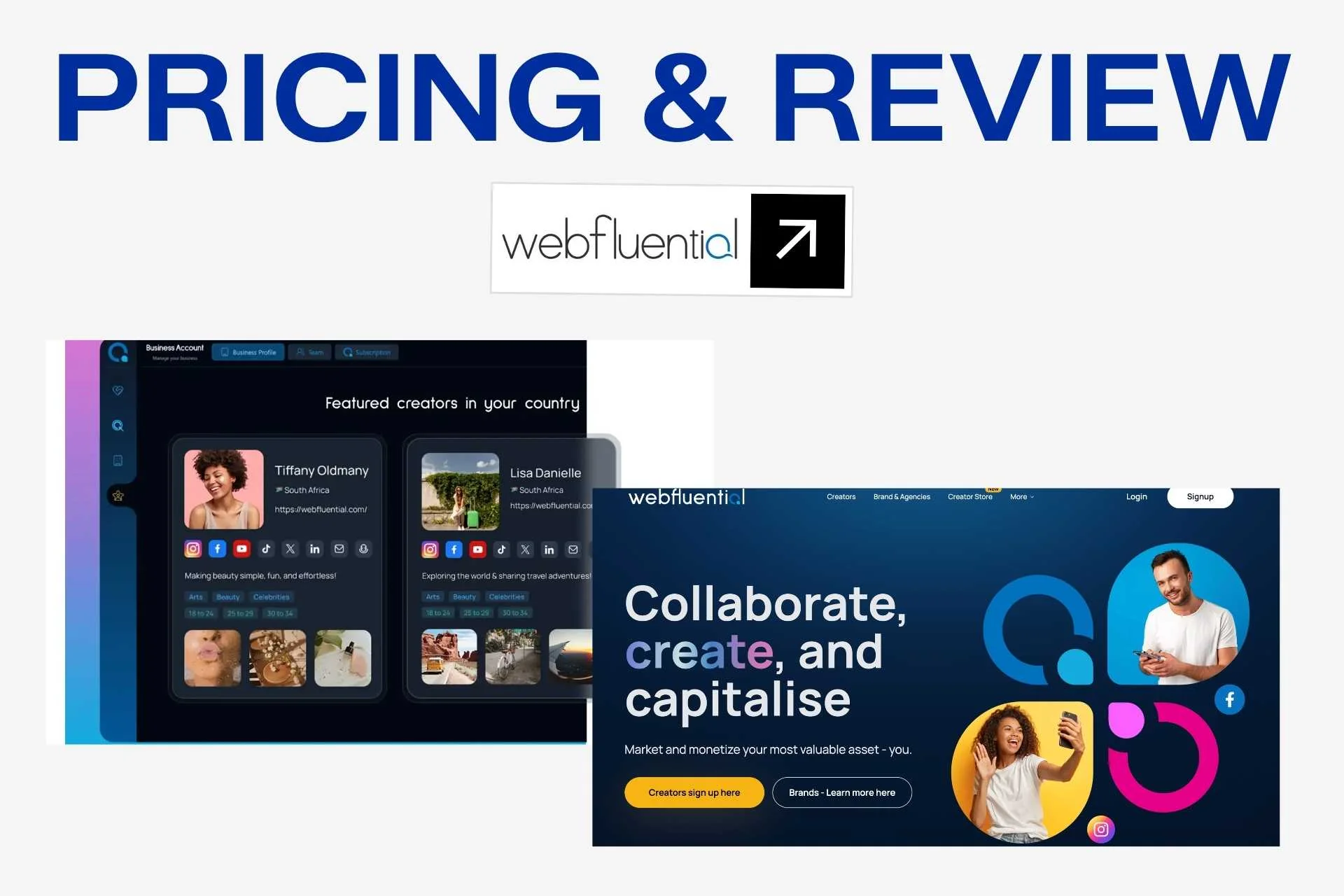 Webfluential Pricing and Review