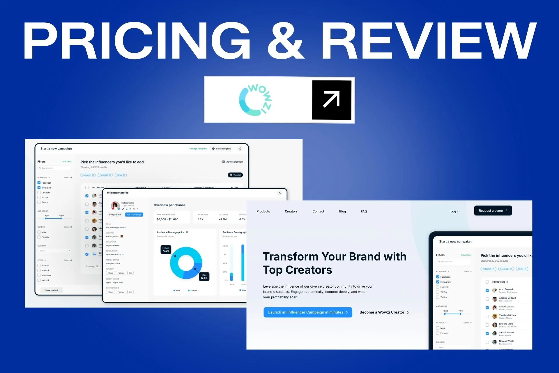 Wowzi Pricing and Review