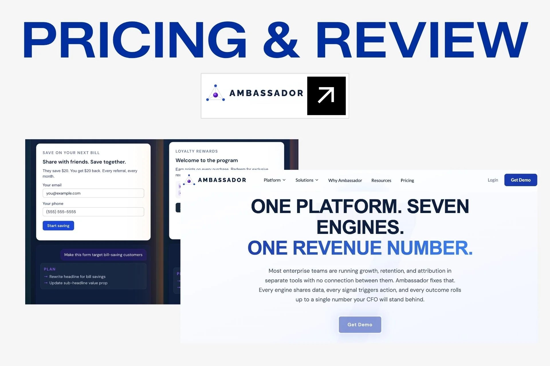 GetAmbassador Pricing and Review