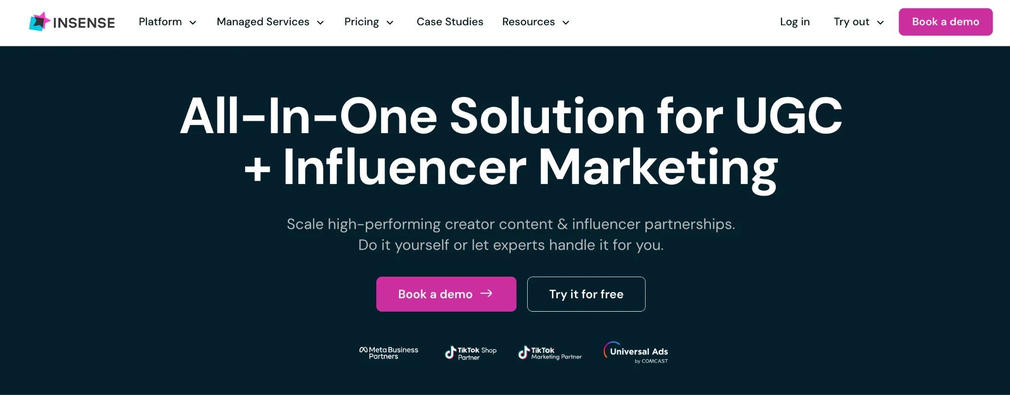 Insense Influencer Marketing Platform Overview