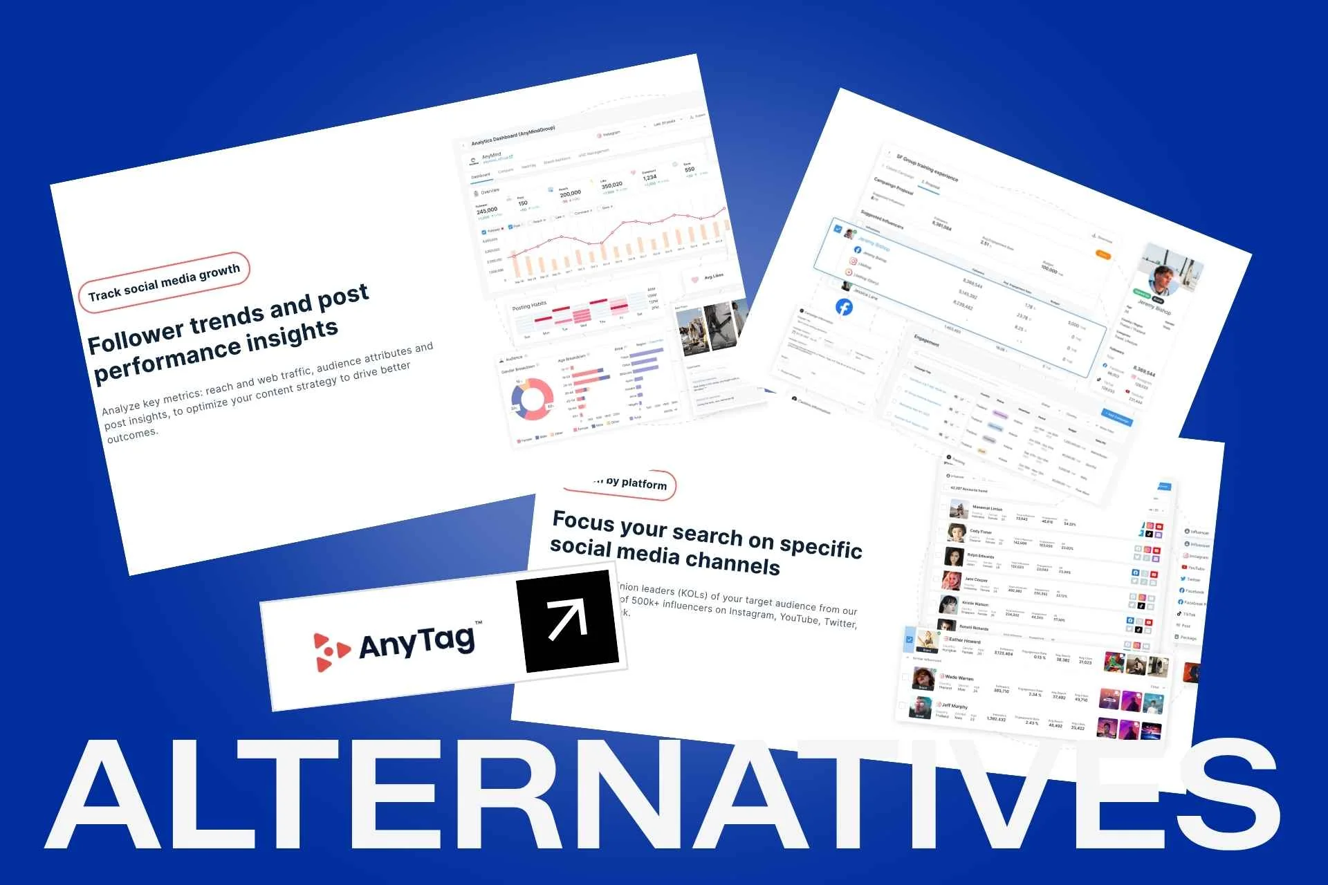 Best AnyTag Alternatives for Influencer Marketing