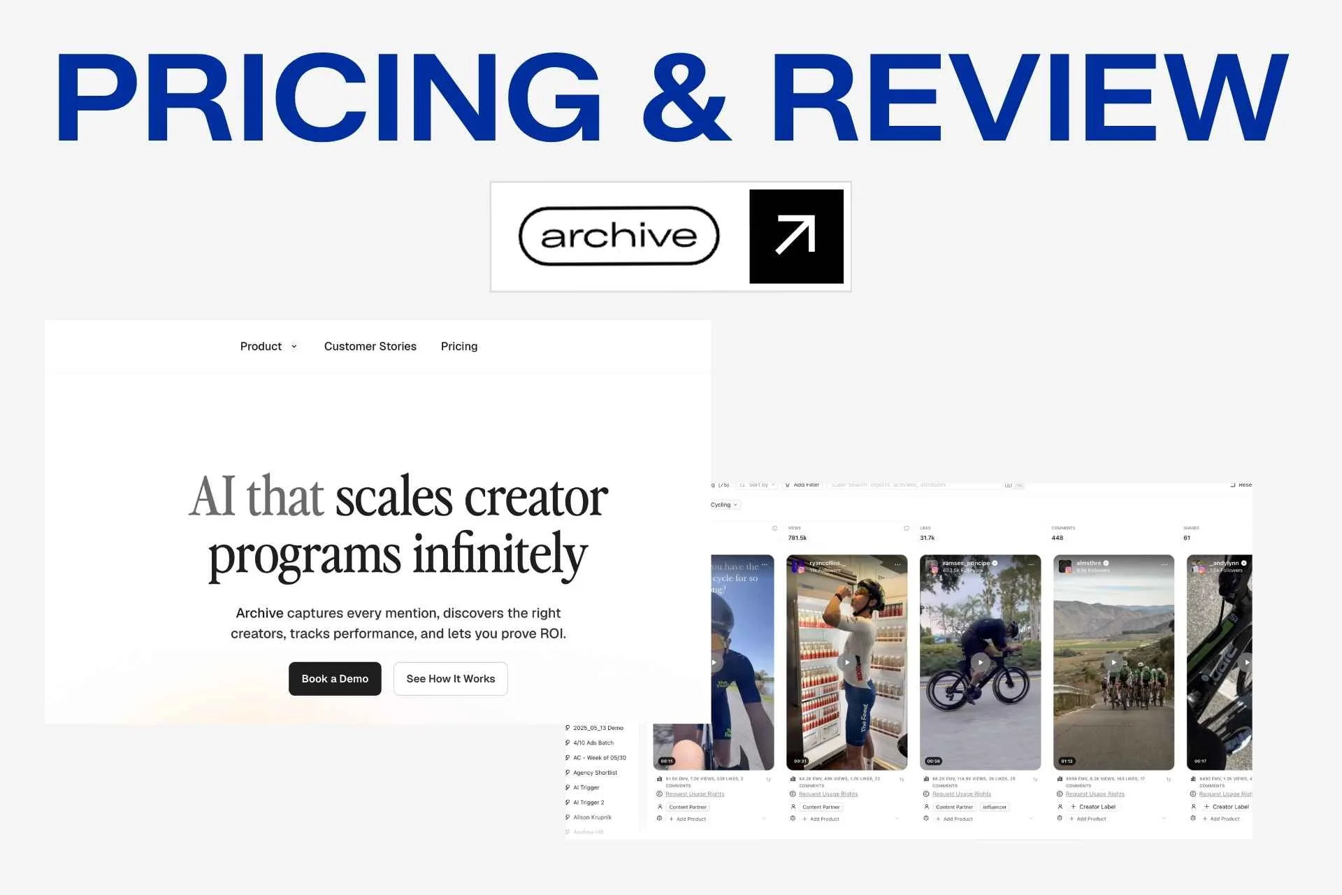 Archive Pricing and Review