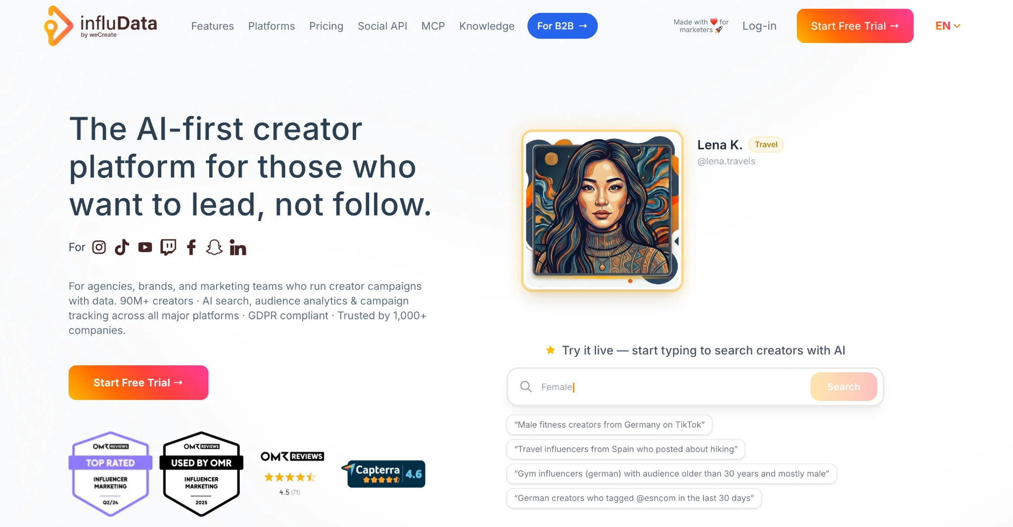 influData Overview