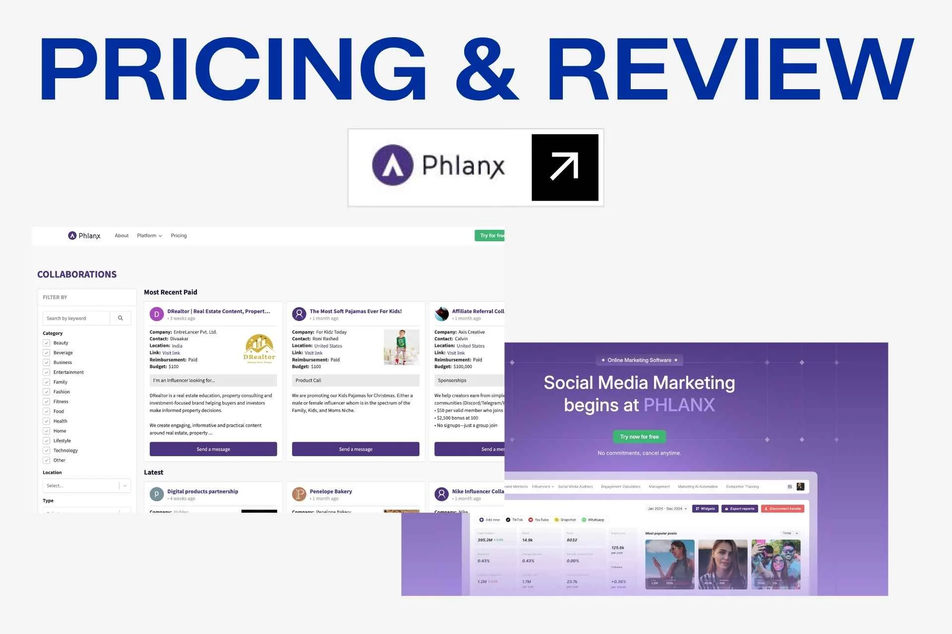 Phlanx Pricing and Review