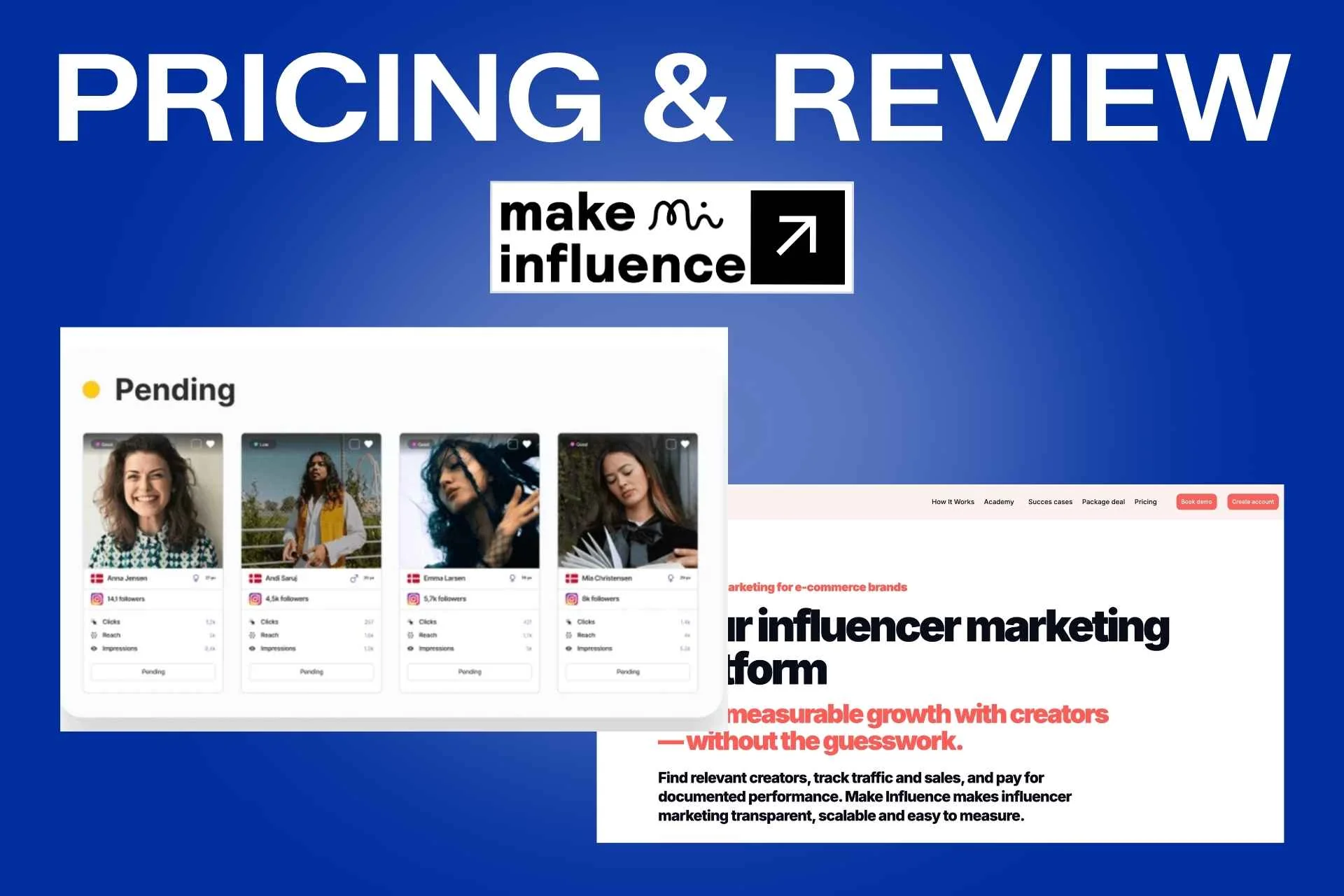Makeinfluence Pricing and Review