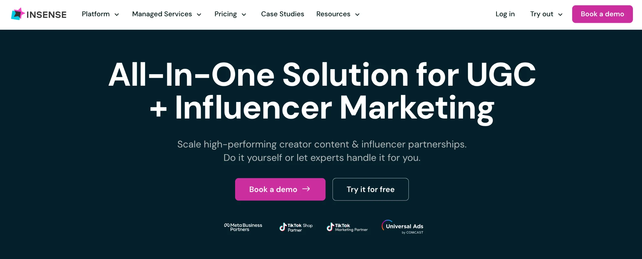 Insense Influencer Marketing Platform Overview