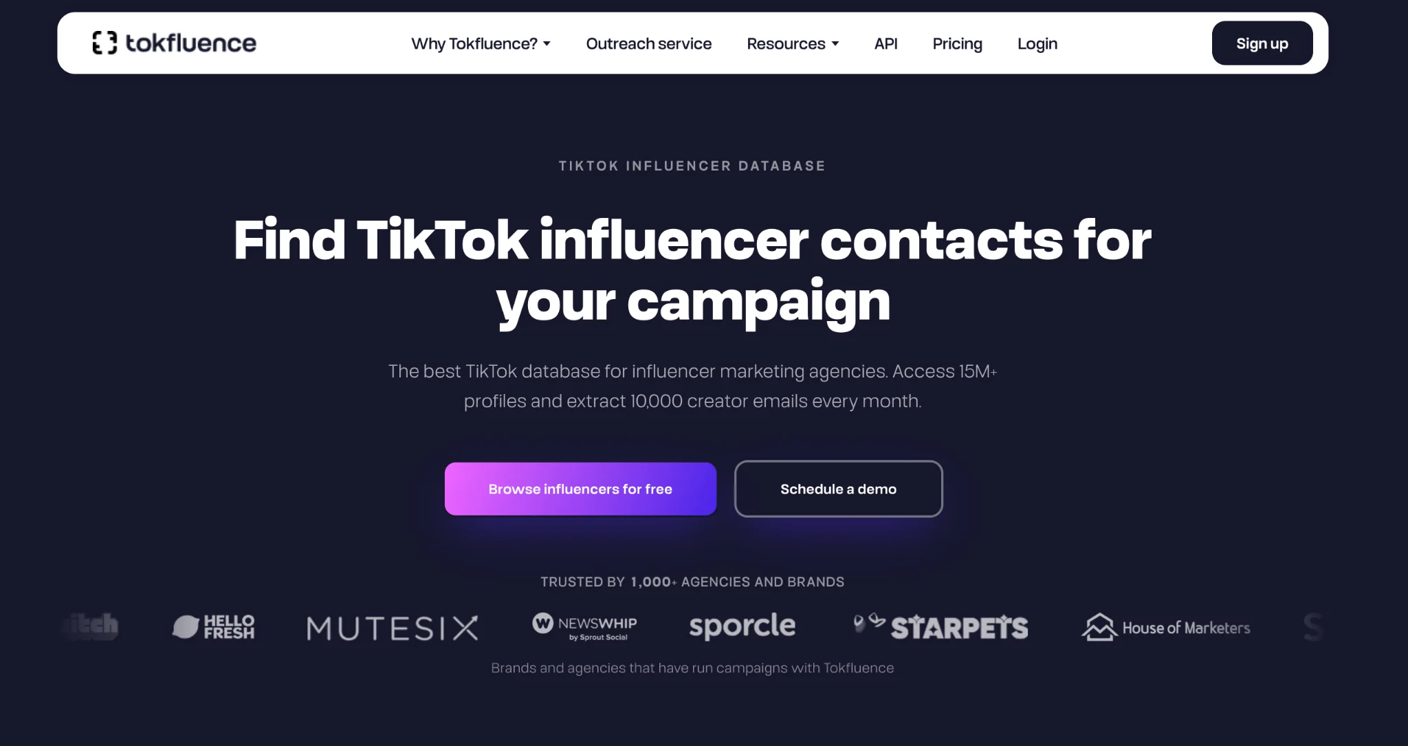 Tokfluence Overview
