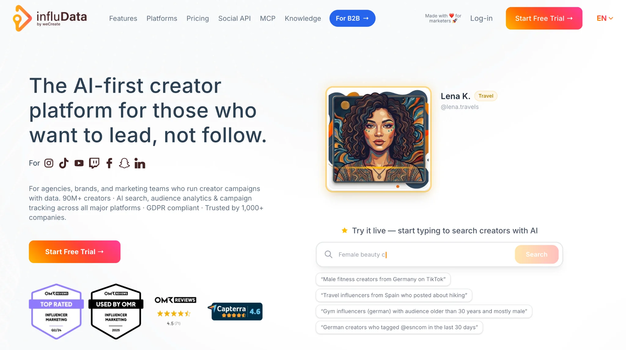 influData Overview