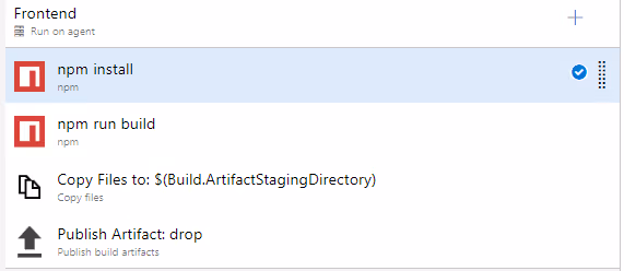 Build Pipeline Tasks