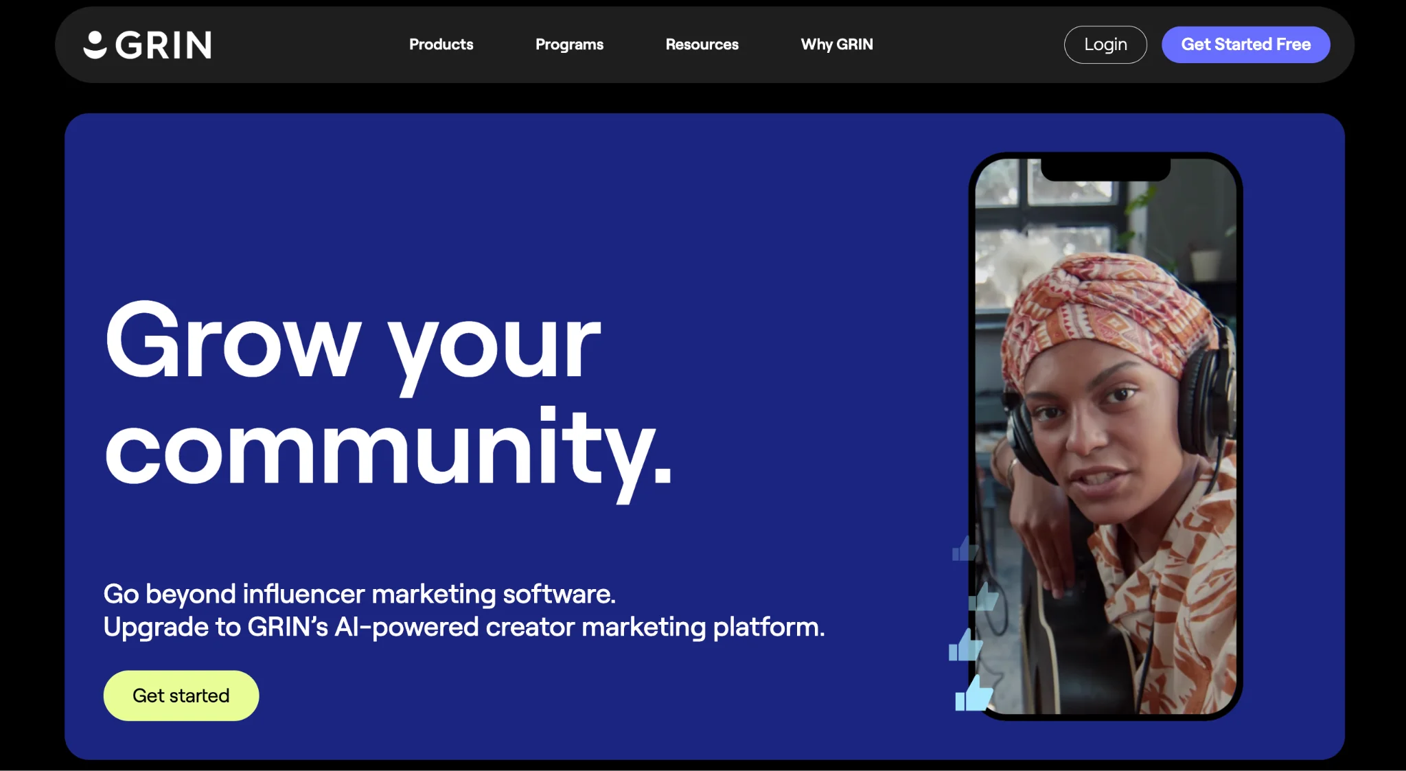GRIN Influencer Marketing Platform