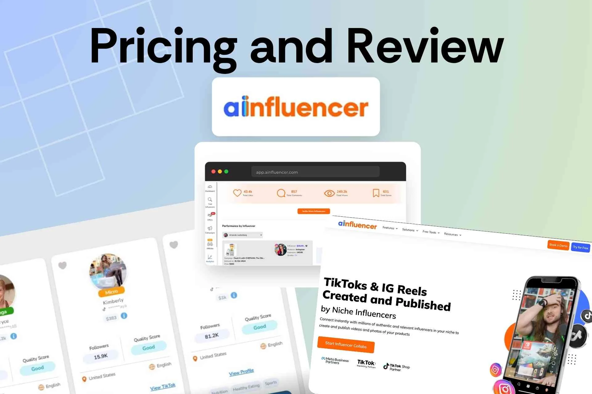 Ainfluencer Pricing and Review