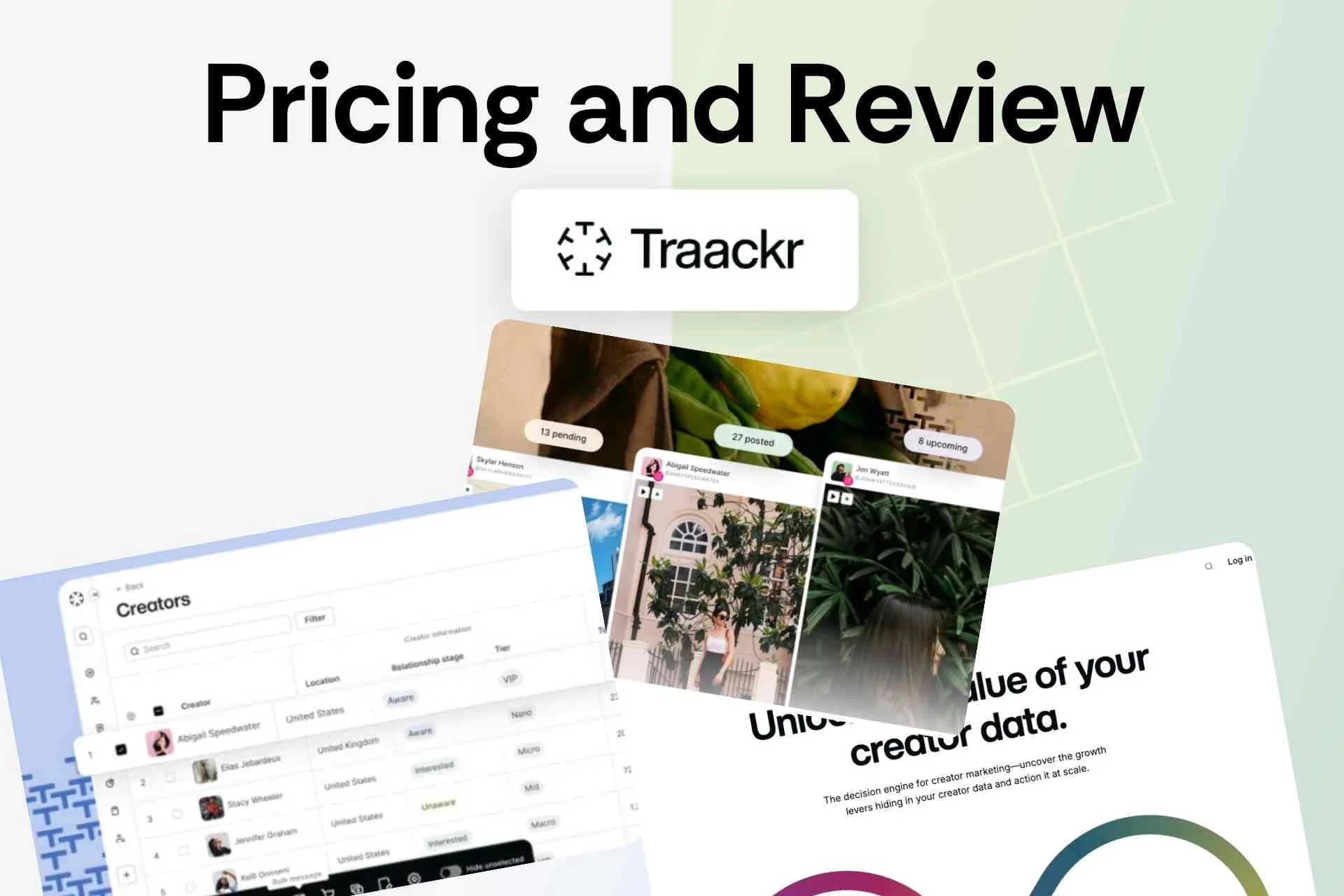 Traackr Pricing and Review