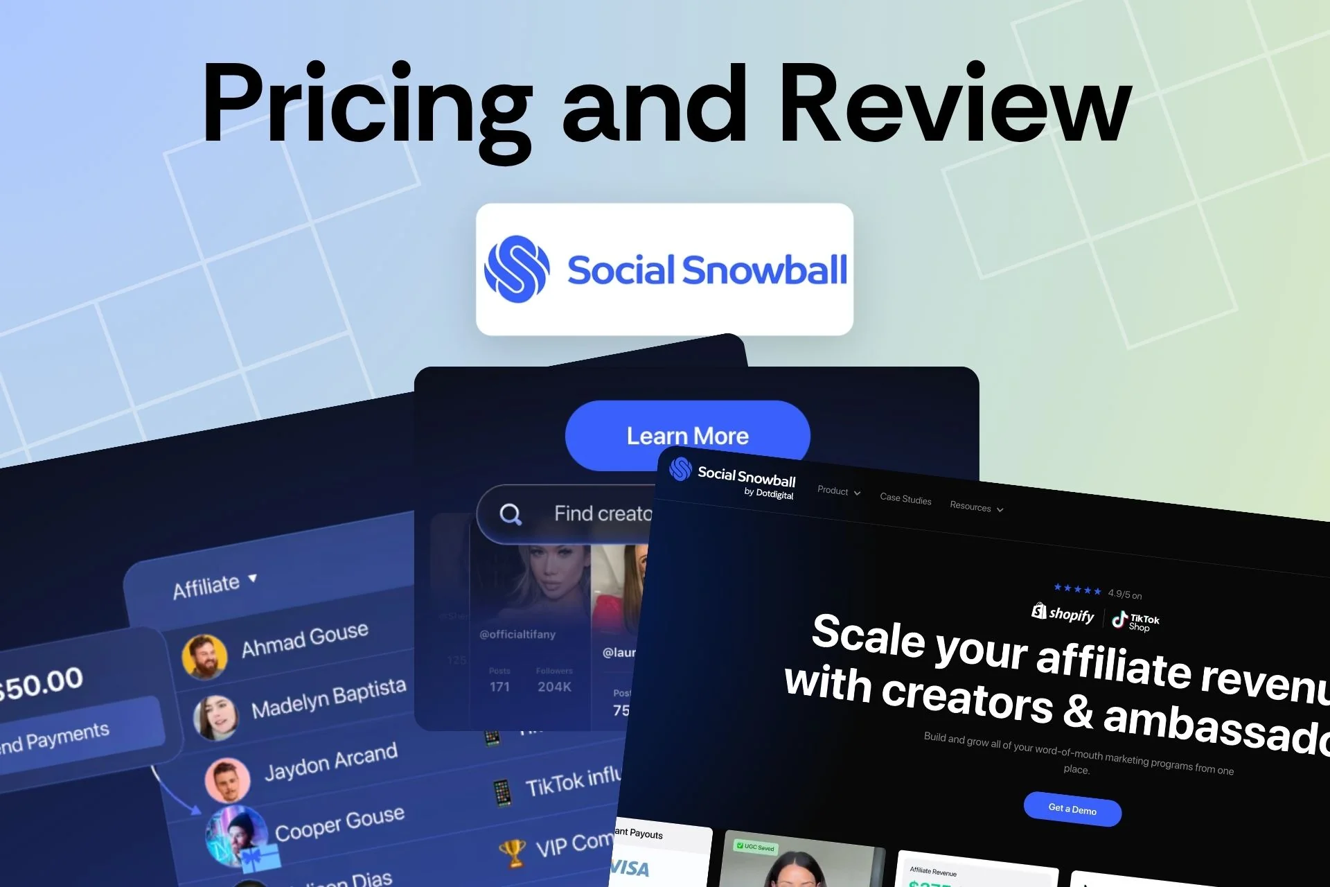 Social Snowball Pricing and Review