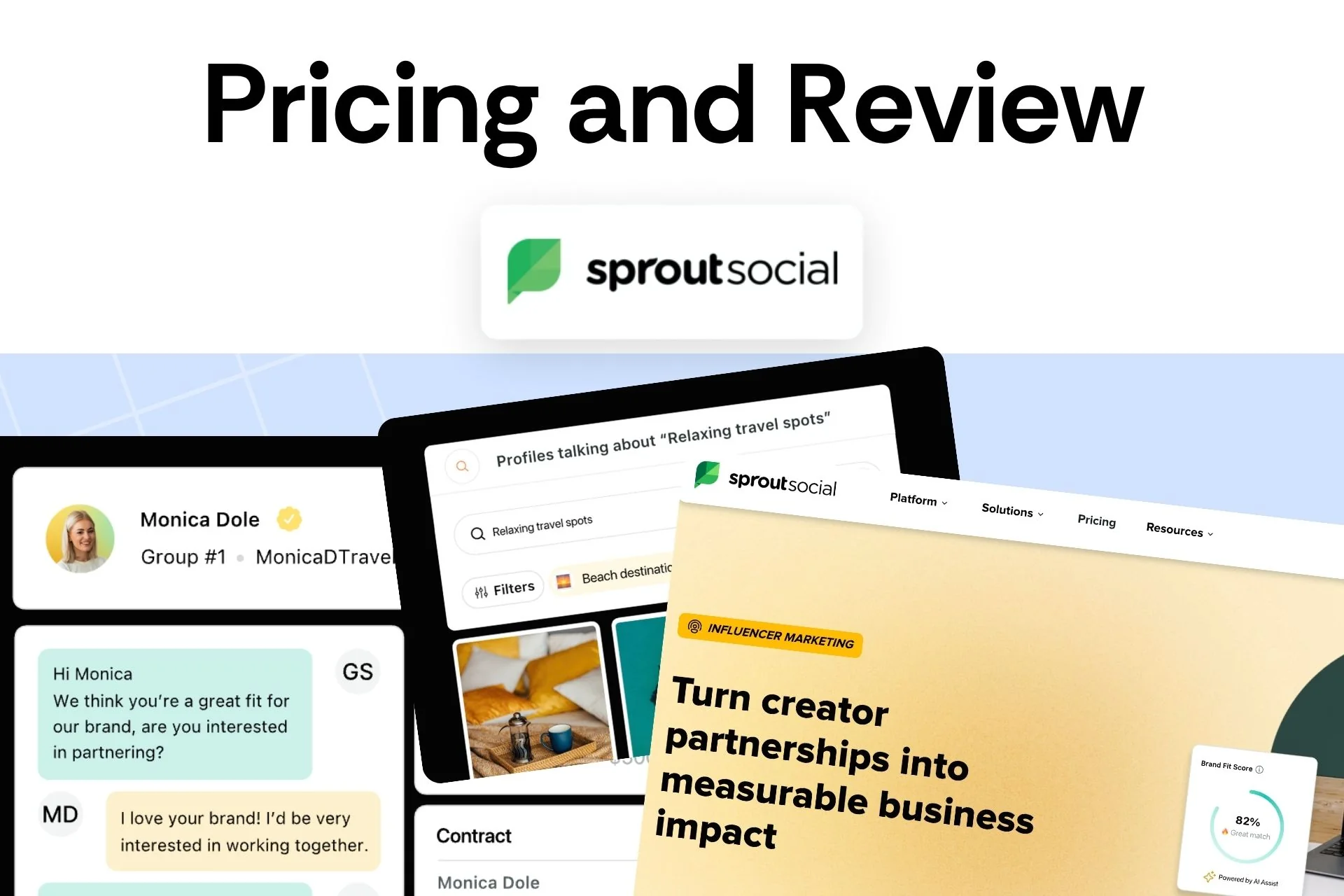 Sprout Social Pricing and Review