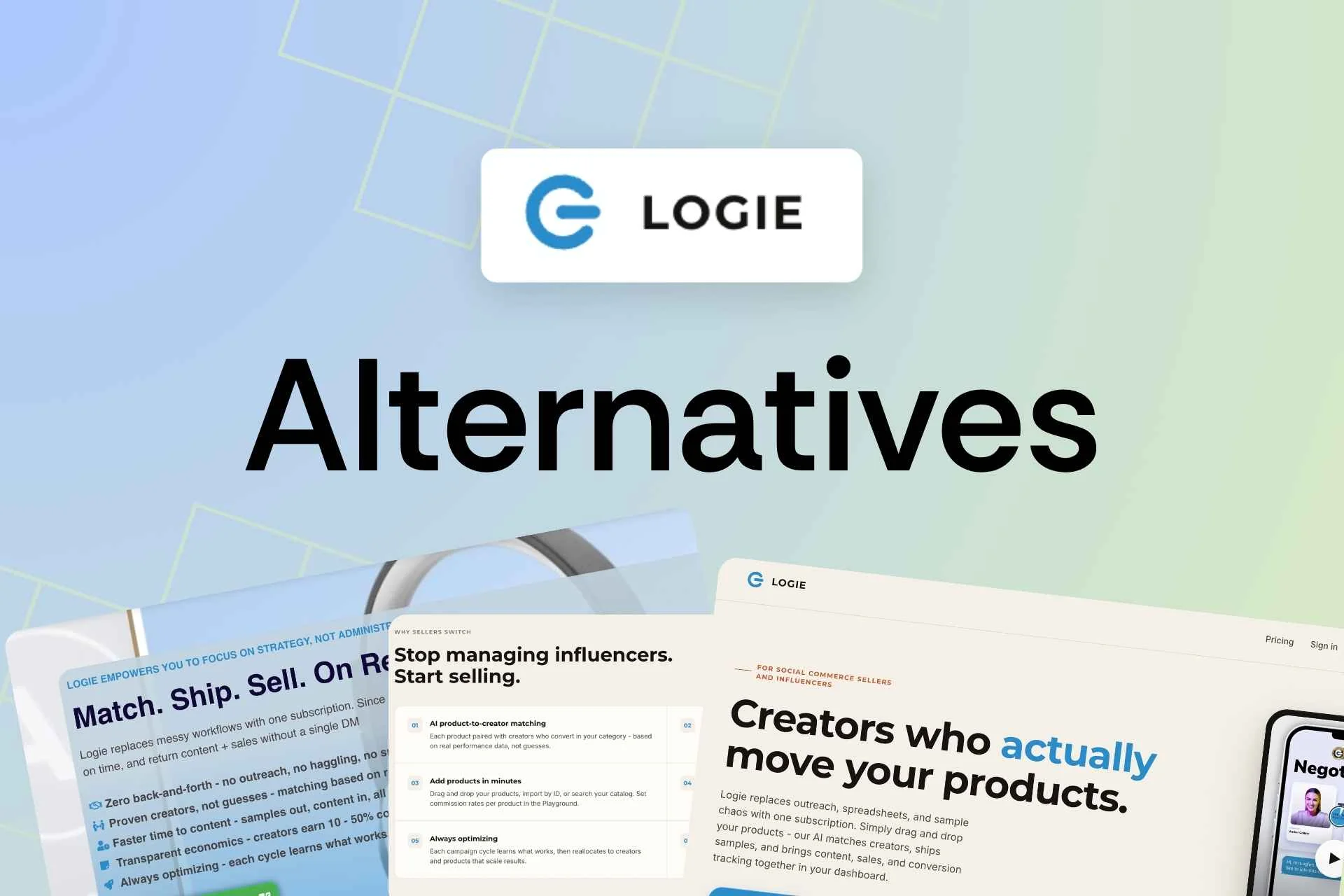 Logie.ai Best Influencer Marketing Platforms Alternatives