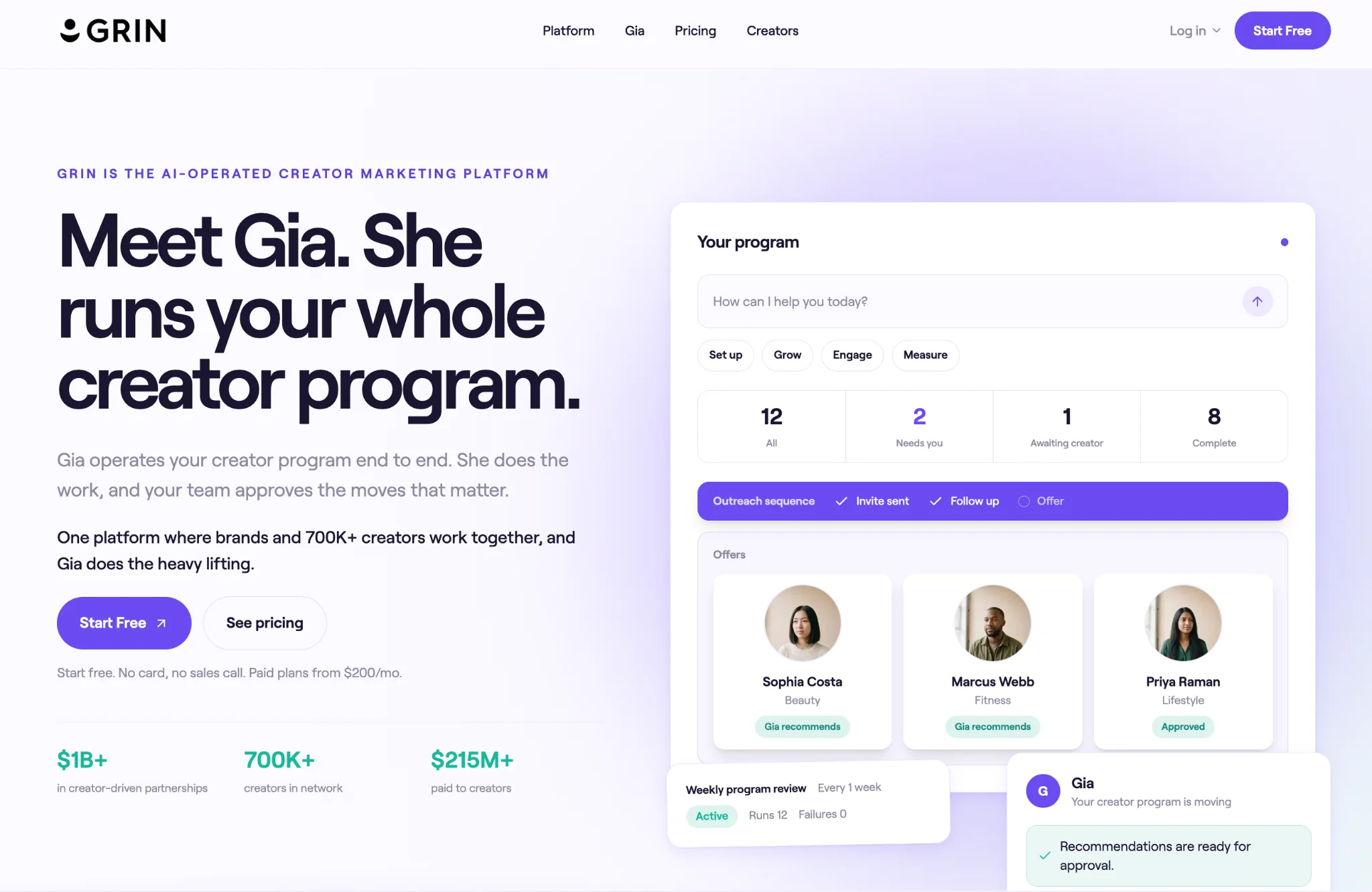 GRIN Influencer Marketing Platform Overview
