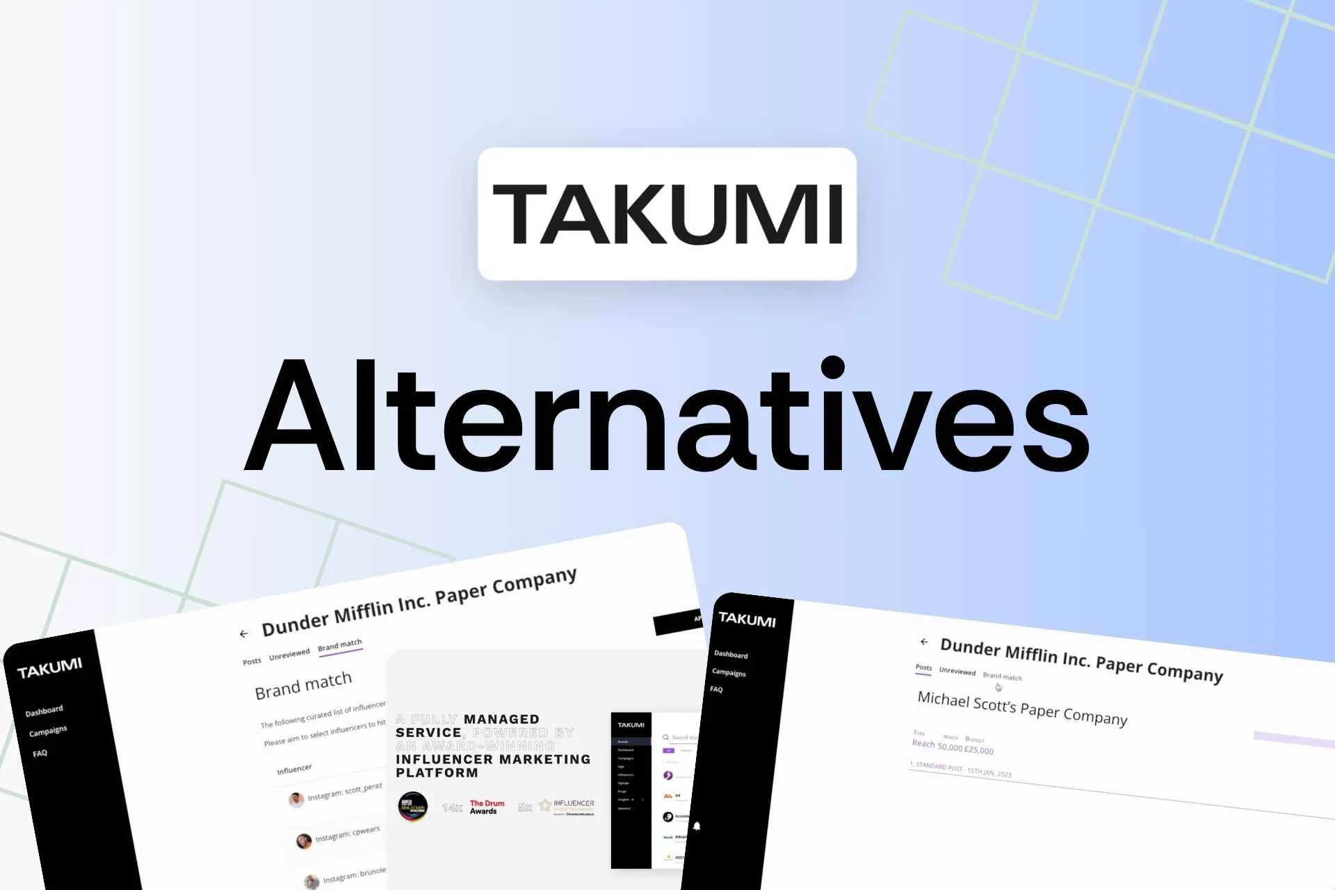 Takumi Best Influencer Marketing Platforms Alternatives